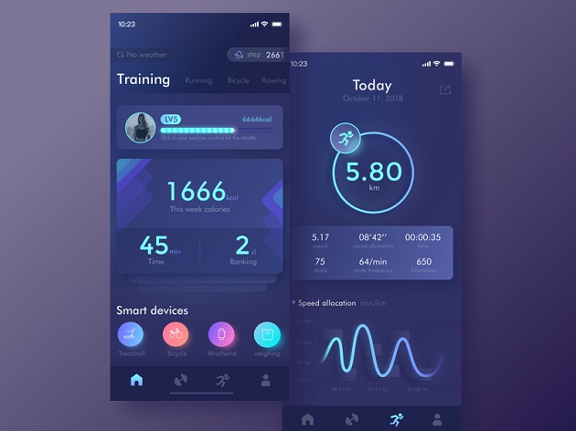An app about exercise