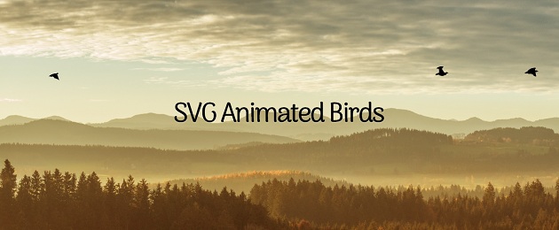 Animated - SVG Birds