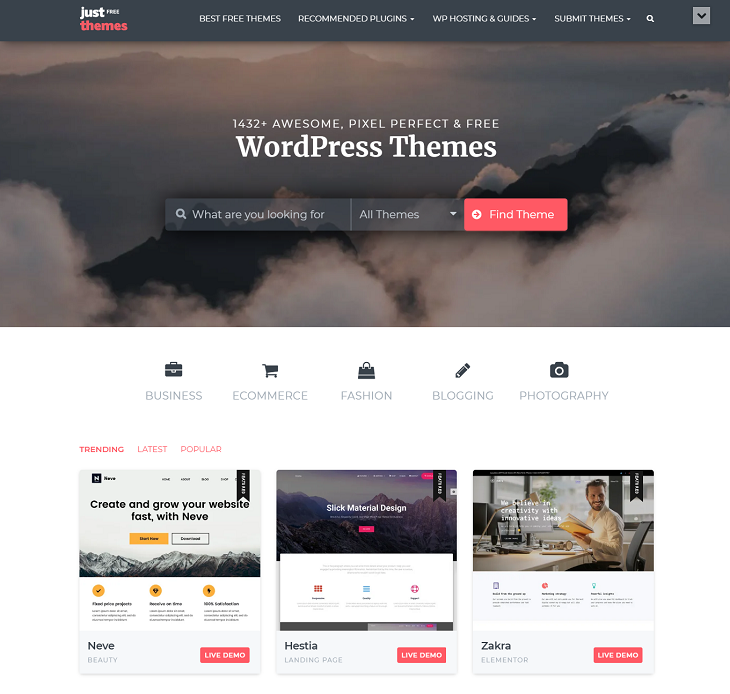 Oblique WordPress Themes, responsive wordpress themes free